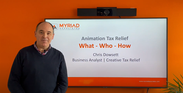 Animation Tax Relief Video